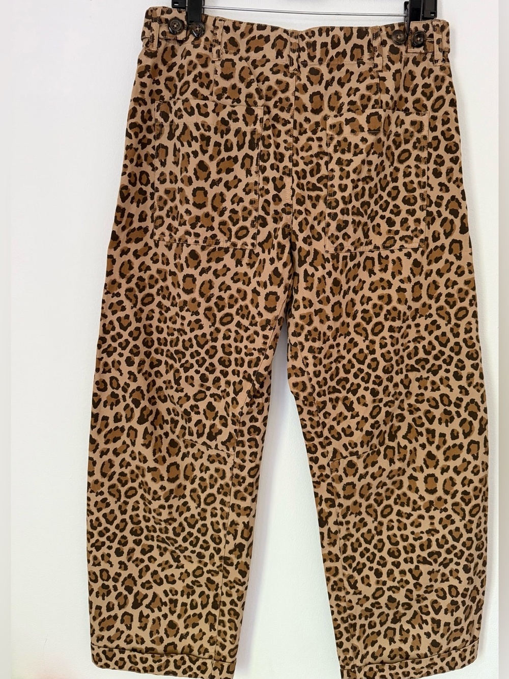 pistola Leopard-Print Pants in Tan & Black TORI UTILITY PANT - FELINE - Picture 11 of 14